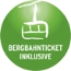 Bergbahn Ticket Icon